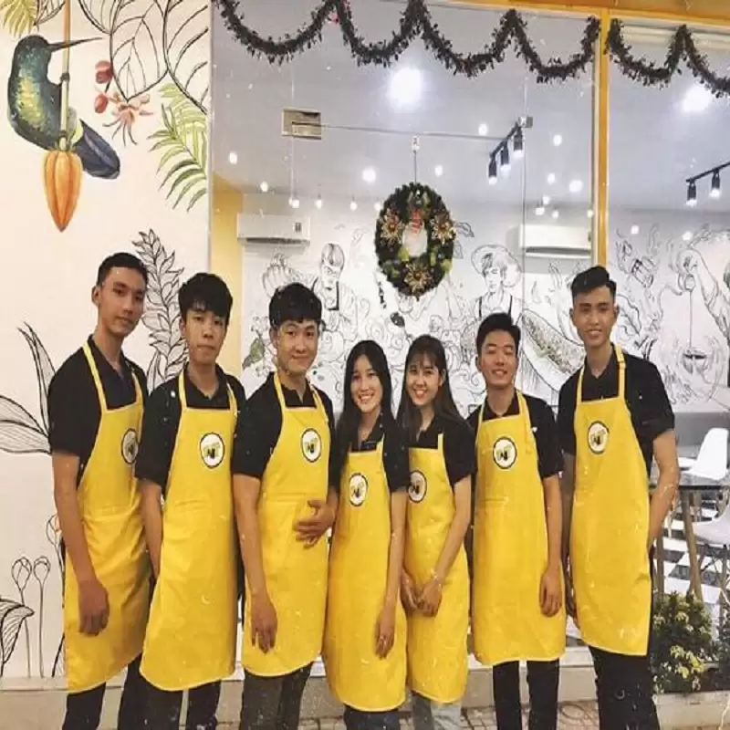 Tạp Dề Thương Hiệu sản xuất và may đồng phục theo đúng mẫu đã thiết kế