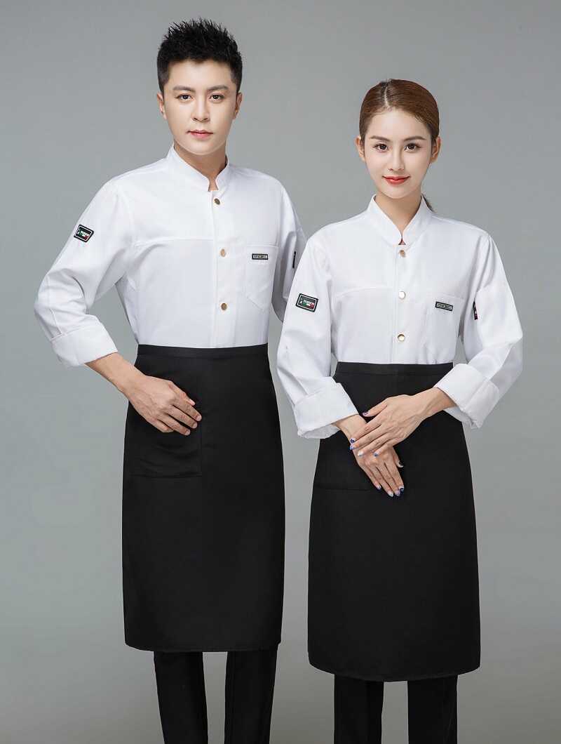 Đồng phục nhà hàng Hàn Quốc cho đầu bếp đẹp