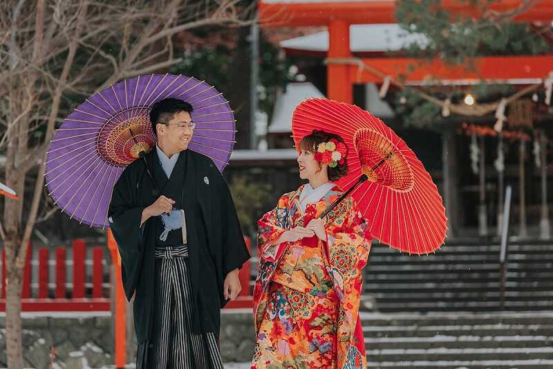 Đồng phục Kimono truyền thống cho lễ tân nhà hàng Nhật
