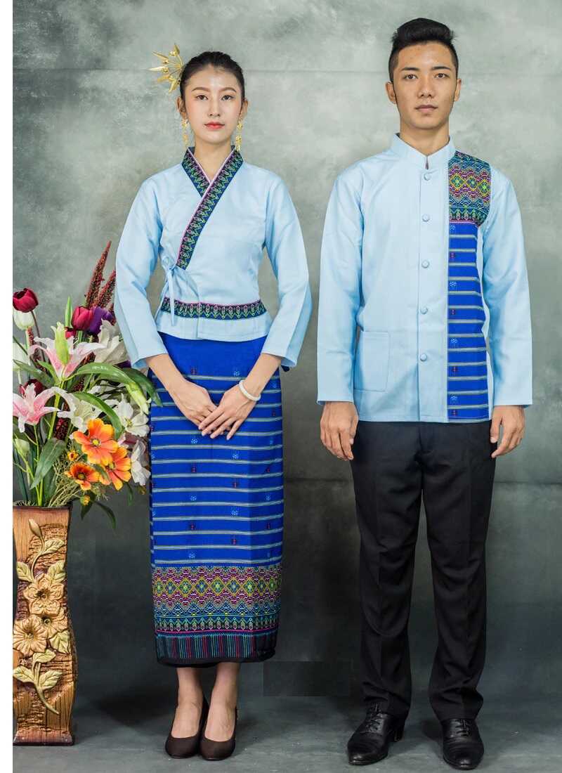 Đồng phục nhà hàng Thái Lan thiết kế ấn tượng