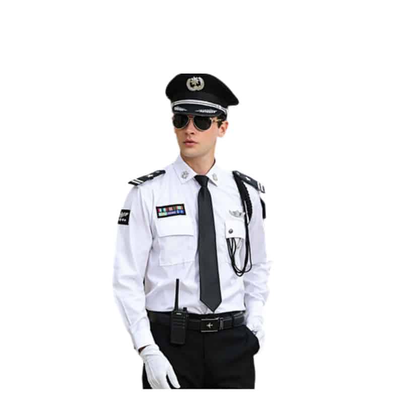 Mẫu đồng phục bảo vệ khách sạn dài tay