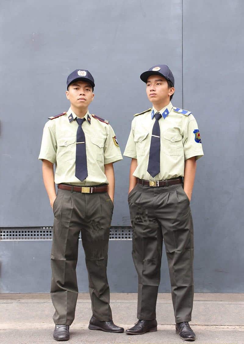 Đồng phục cho nhân viên bảo vệ khách sạn tay ngắn