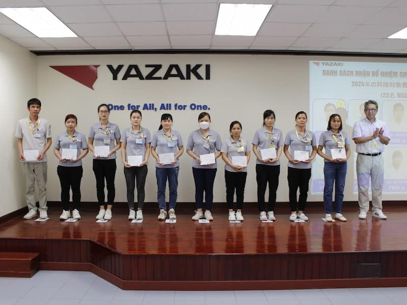 đồng phục công ty yazaki giá tốt