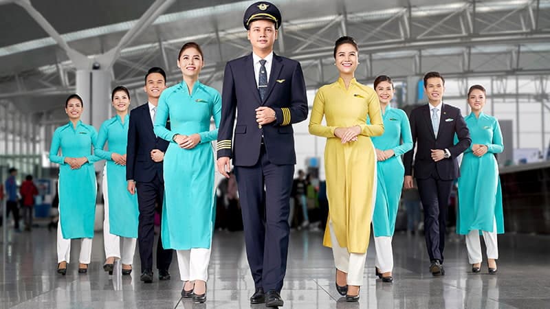đồng phục tiếp viên hàng không