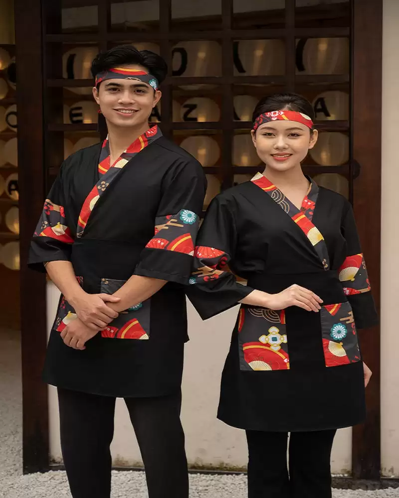 Đặt may đồng phục cho nhà hàng Nhật Bản là một quy trình cần thiết