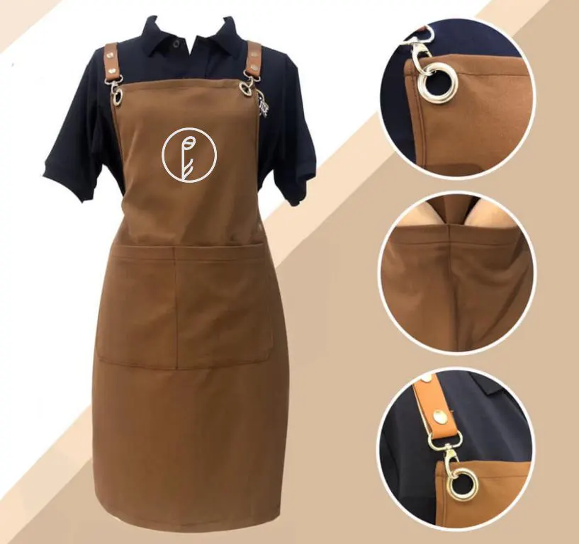 Tạp dề có túi đa năng – Tiện lợi khi phục vụ bàn hoặc thu ngân