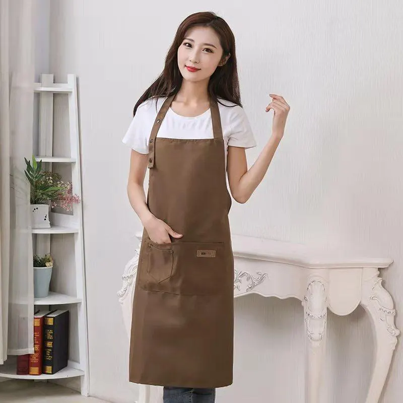 Mẫu tạp dề yếm quán nướng