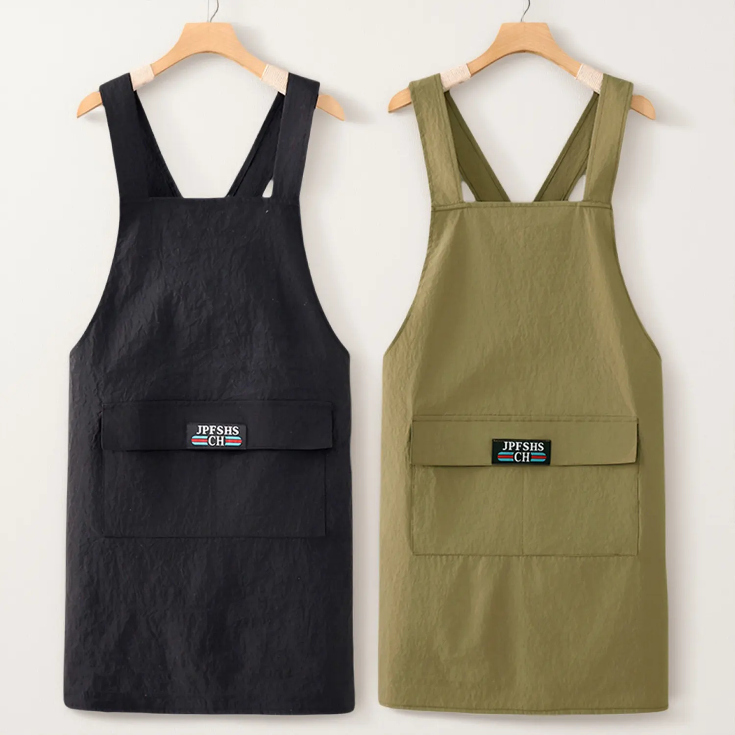 Mẫu tạp dề yếm vải Jean đẹp