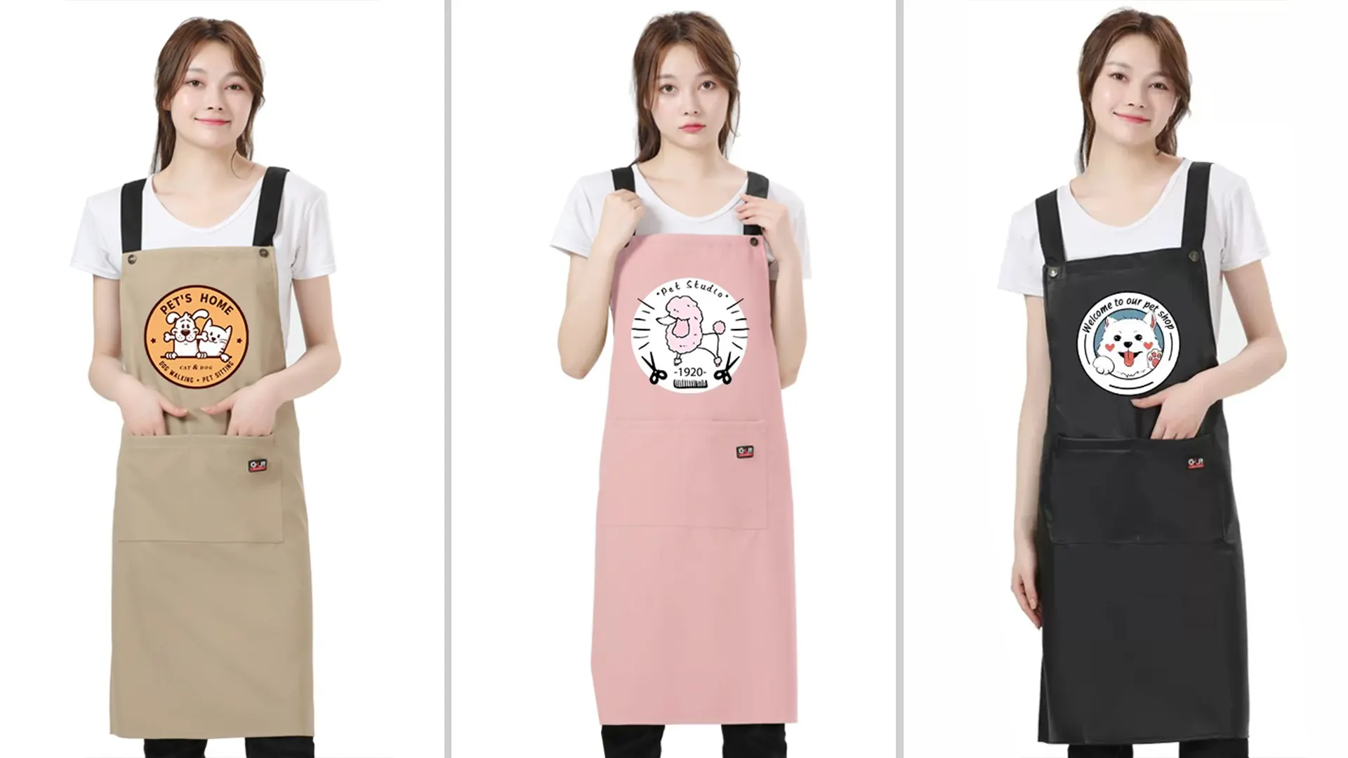 Lợi ích khi may tạp dề đồng phục cho tiệm thú cưng