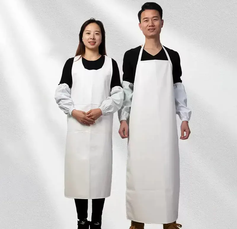 Mẫu tạp dề chất liệu nhựa PVC dẻo