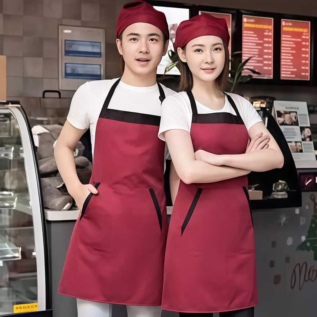 -Tạp dề đồng phục full set